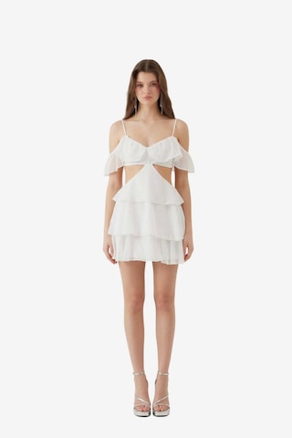 HOLLY LOLLY Dress in White: front