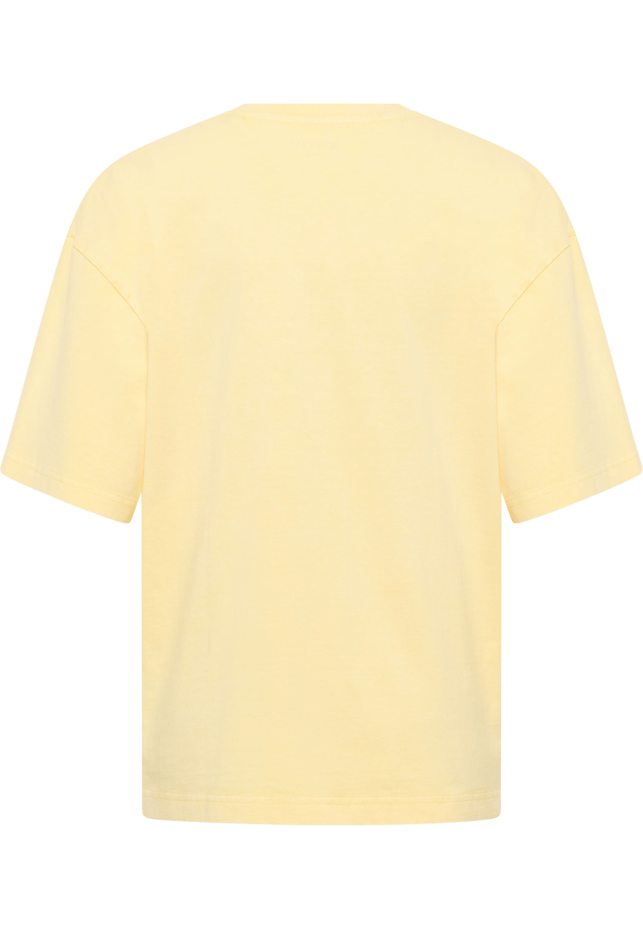 MUSTANG T-Shirt 'Style Welby ' in Gelb