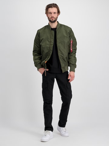 ALPHA INDUSTRIES Prechodná bunda 'MA-1 VF 59' - Zelená