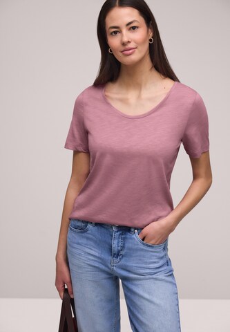 STREET ONE Shirt in Pink: front