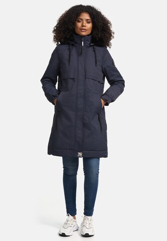 Cappotto invernale 'Kaltwetterretter' di NAVAHOO in blu