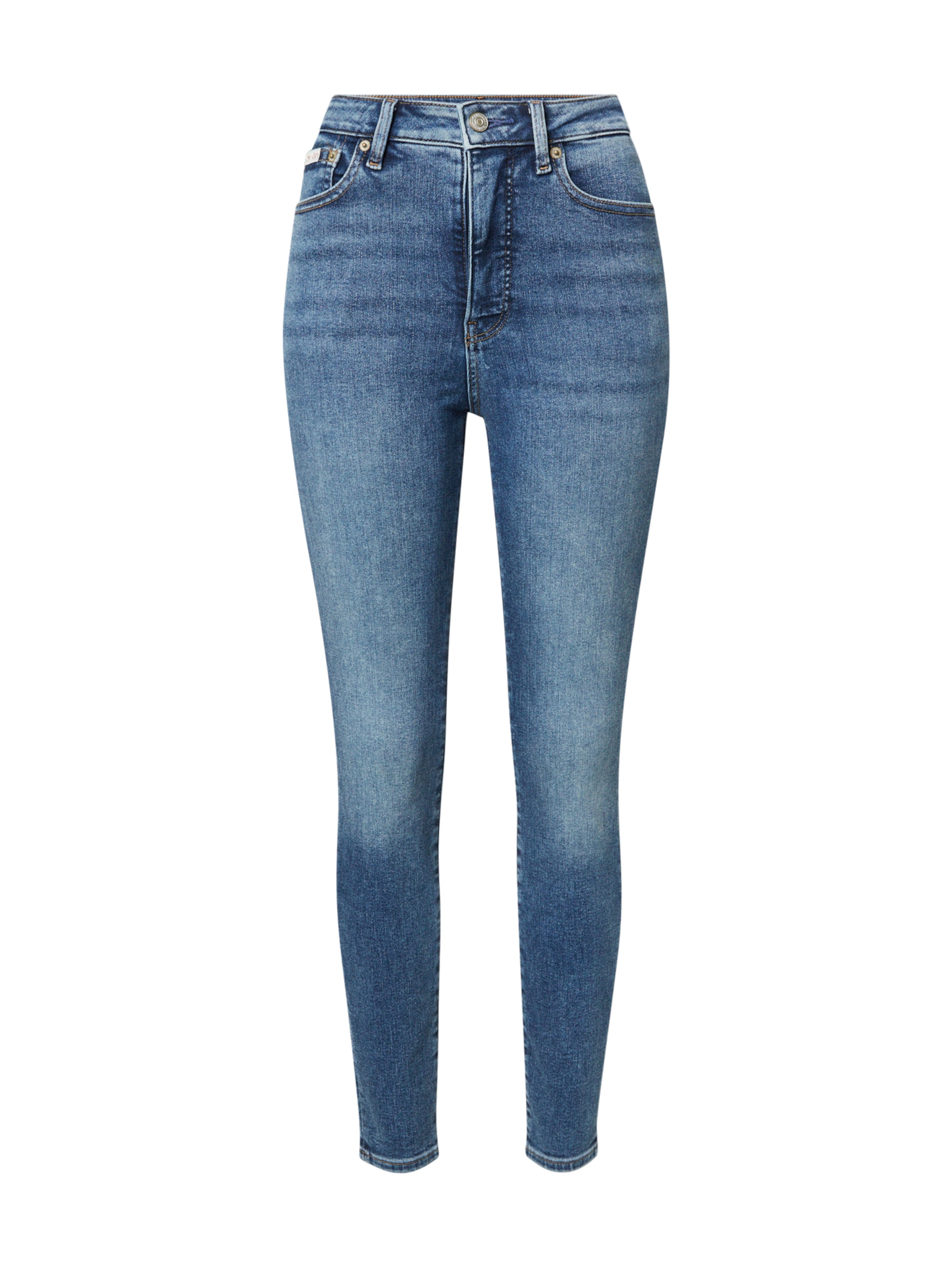 Skinny Jeans 'CLASSIC' de la Calvin Klein Jeans pe albastru: față