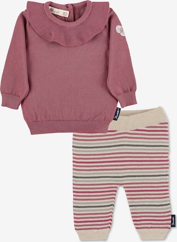 STERNTALER Set: Shirt und Hose in Pink: predná strana