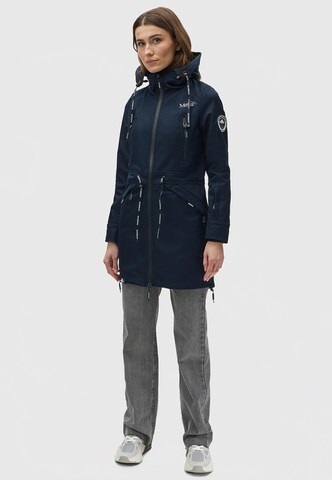 Parka di mezza stagione di MARIKOO in blu: frontale