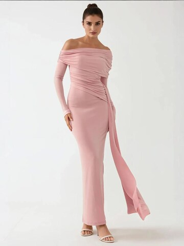 Hiccup Dress in Pink: front