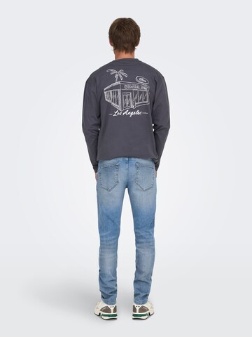 Only & Sons Slimfit Jeans 'ONSLoom' in Blau