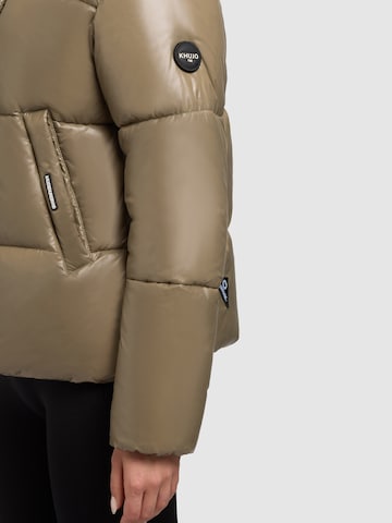 khujo Winter Jacket 'Nala' in Grey