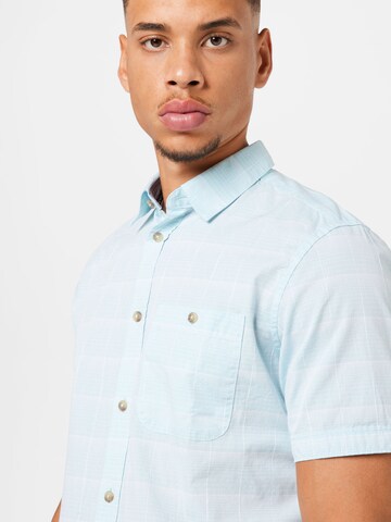 TOM TAILOR Regular fit Button Up Shirt in Blue