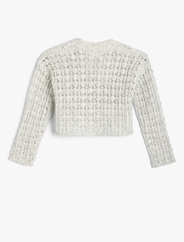 Koton Gebreid vest in Grijs