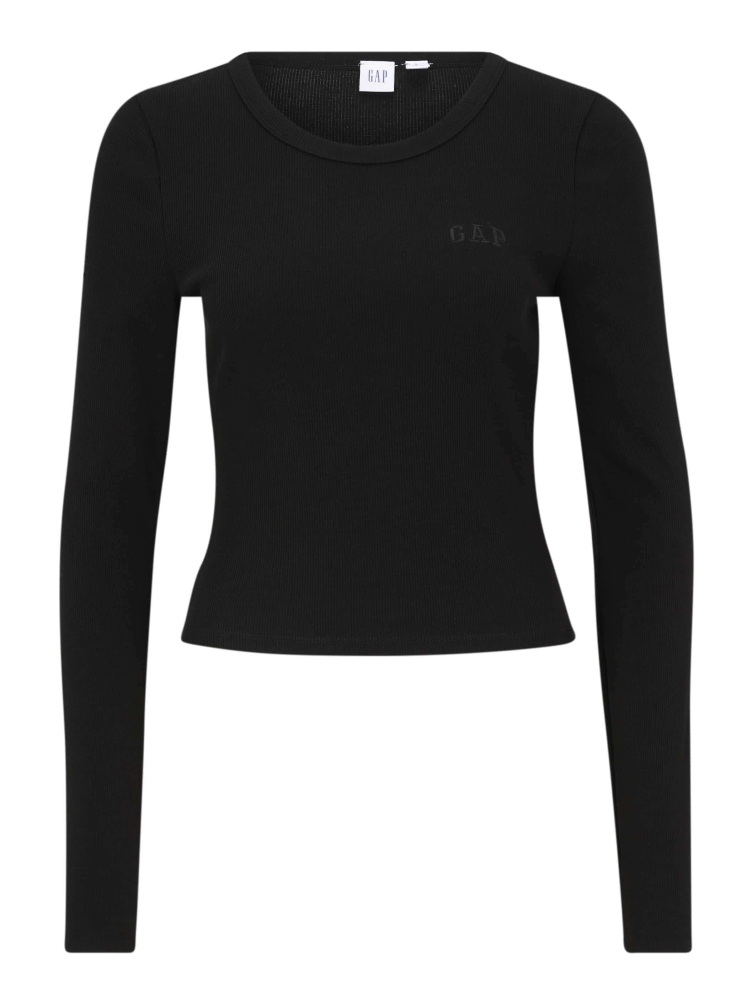 Gap Tall Koszulka w kolorze czarny: przód