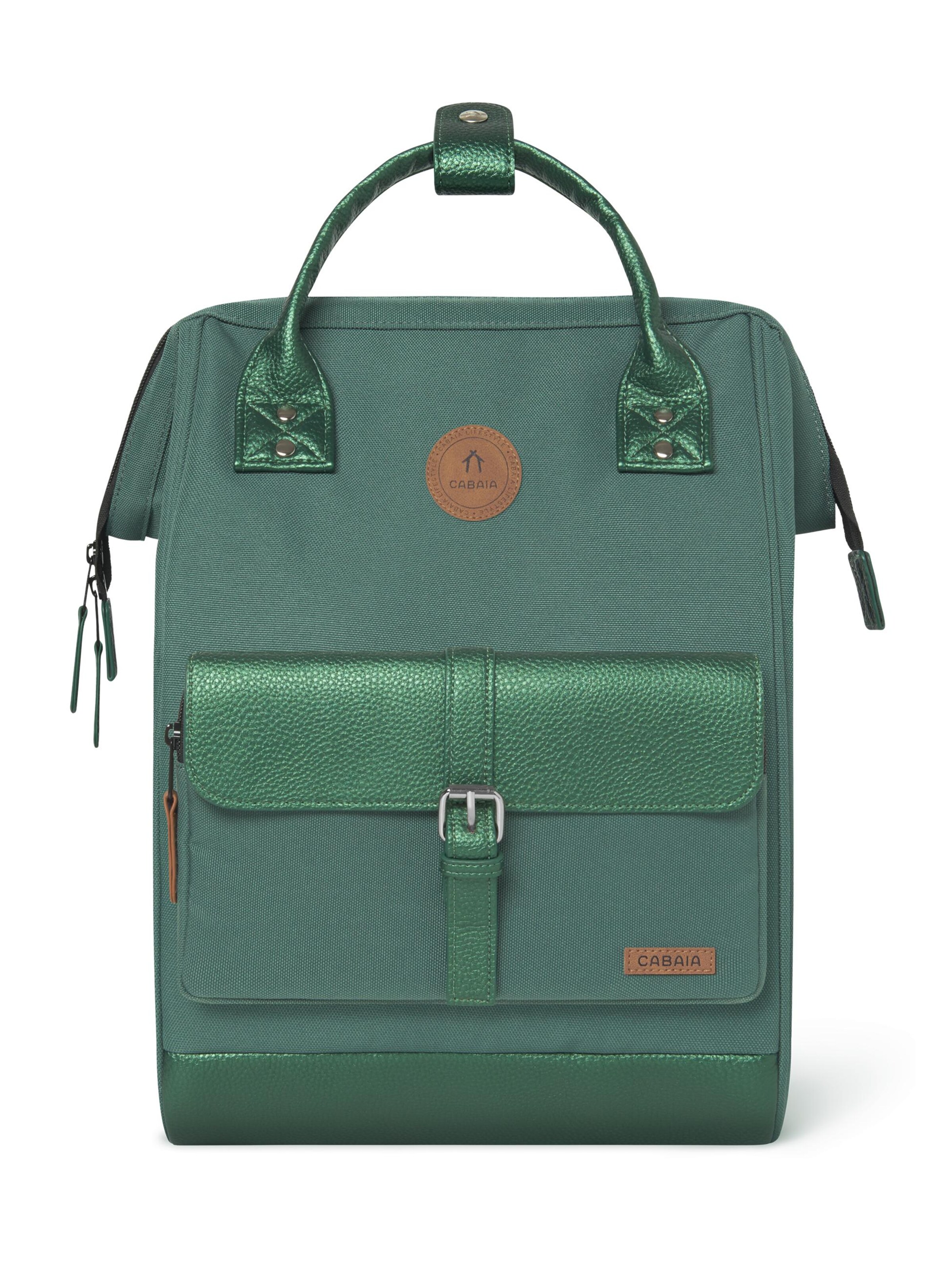 Cabaia Backpack 'Adventurer' in Green: front