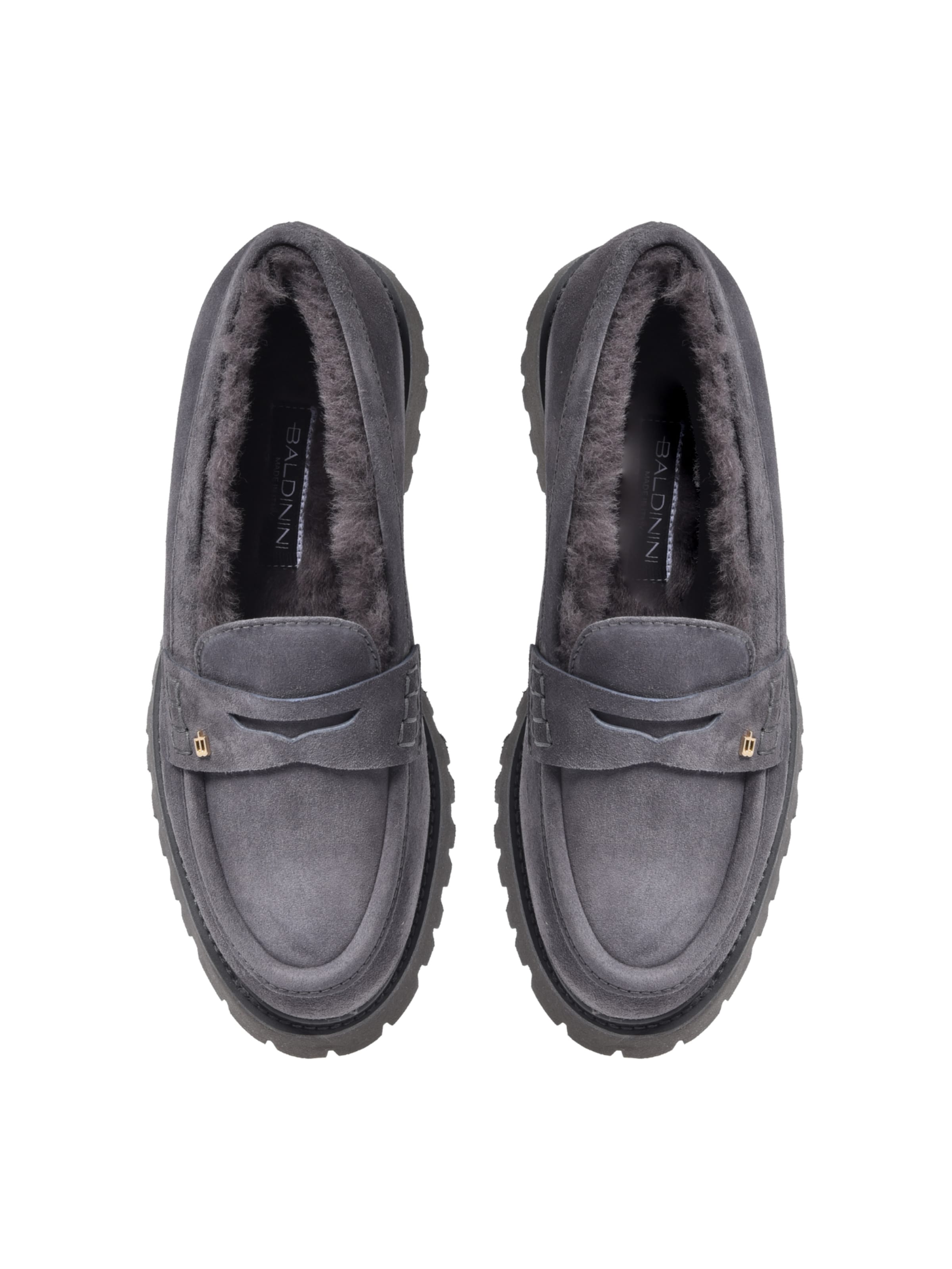 BALDININI Moccasin in Grey