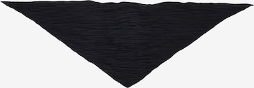 styleBREAKER Haarschmuck 'Plissierter Scrunchie Haargummi mit Schleife' in Grau: Vorderseite