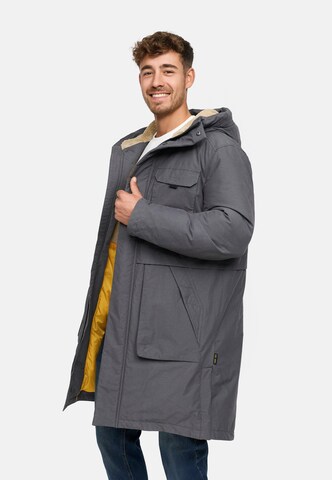 Parka d’hiver 'INKristof' INDICODE JEANS en gris