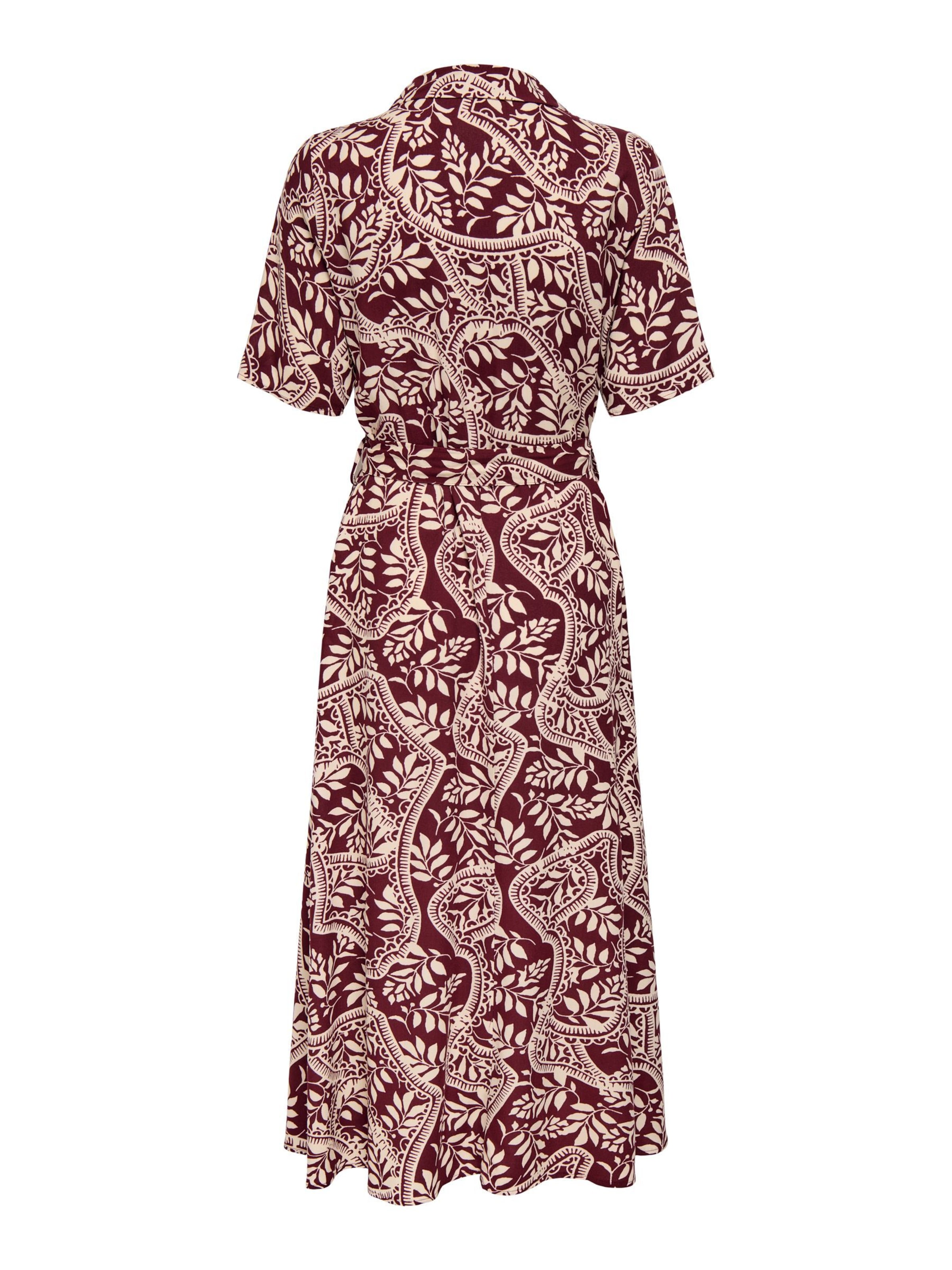 Robe-chemise 'JDYStarr' JDY en rouge