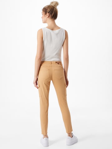 Skinny Pantalon cargo 'Cole Mirinda' ONLY en marron