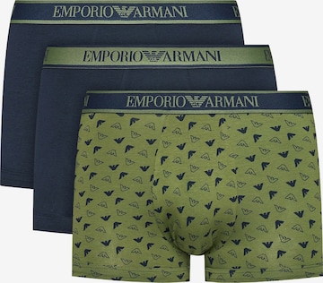 Boxer di Emporio Armani in blu: frontale