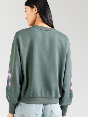 ONLY Sweatshirt 'ONLBROOKE' i grøn