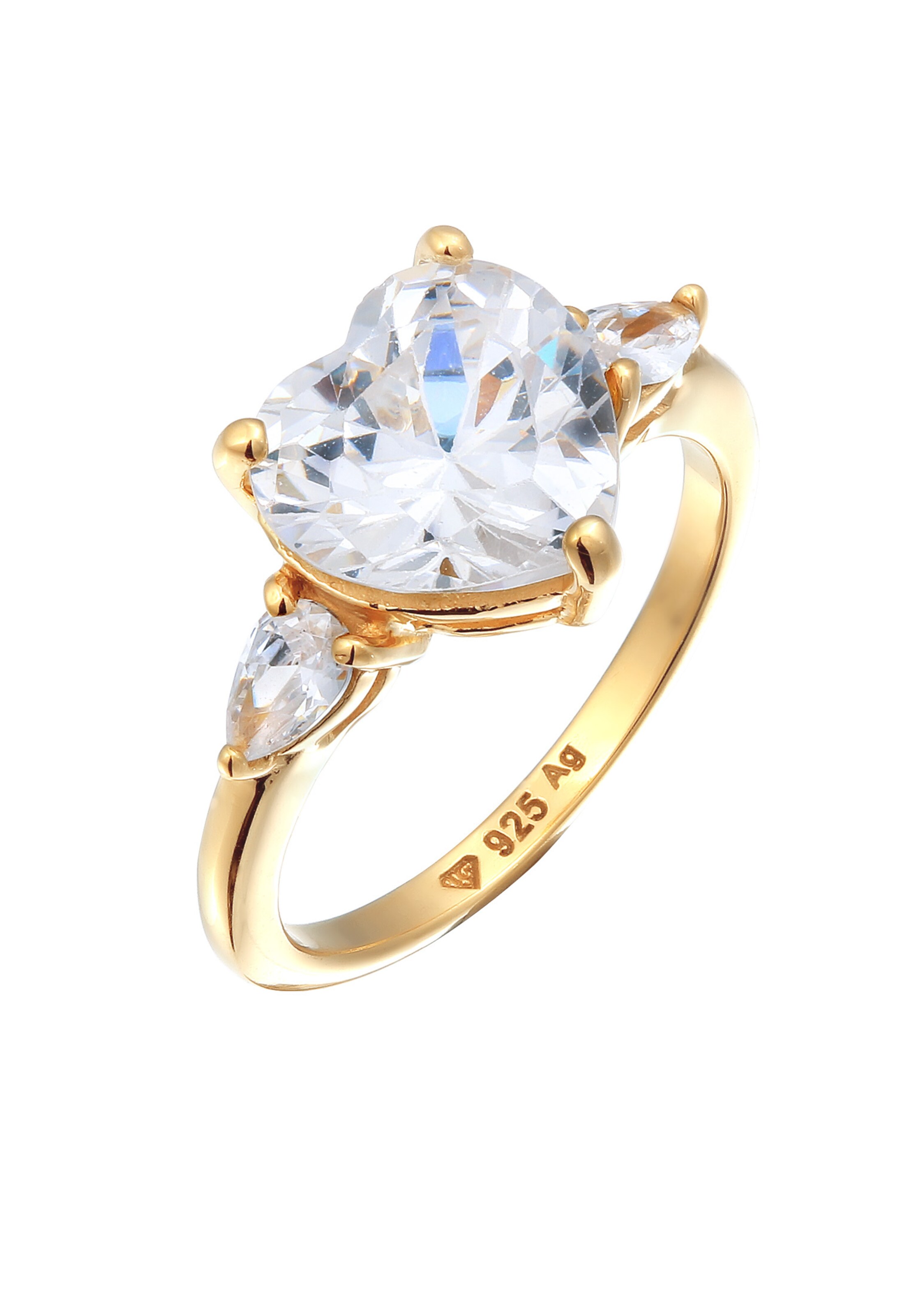 Bague 'Herz' ELLI en or : devant