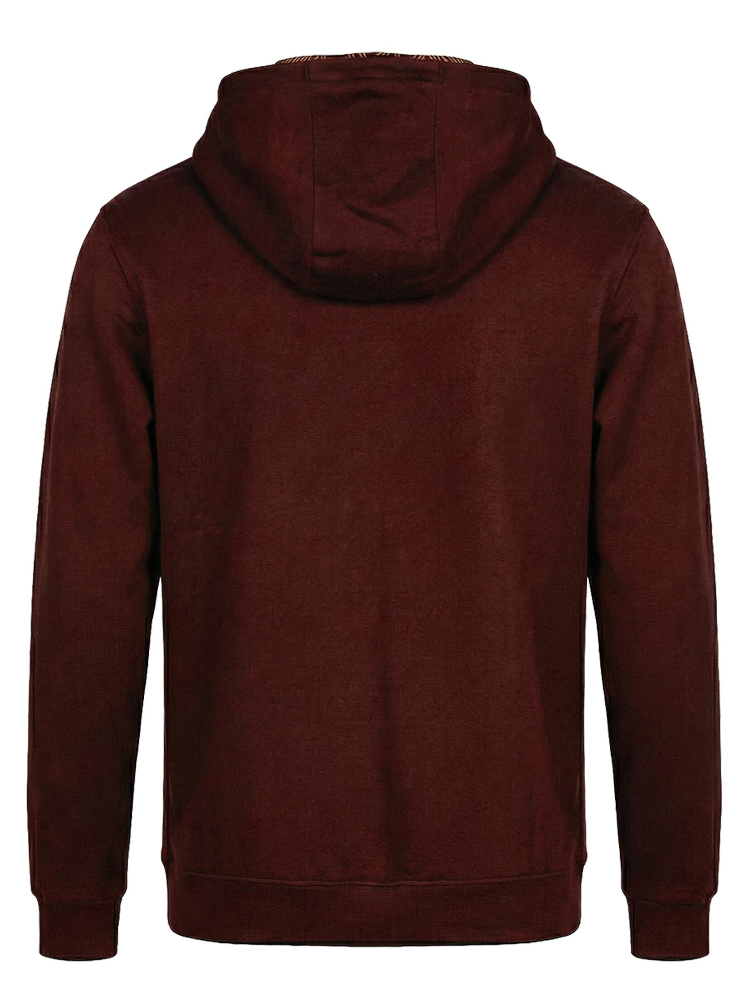FORSBERG Sweatshirt 'Grunnson Hoodie'‌‌‌‌‌‌‌‌ in Rot