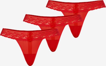 TEYLI - Tanga 'Leo' em vermelho: frente