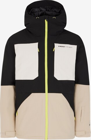 PROTEST Sports jacket 'PRTENSTONE' in Brown: front