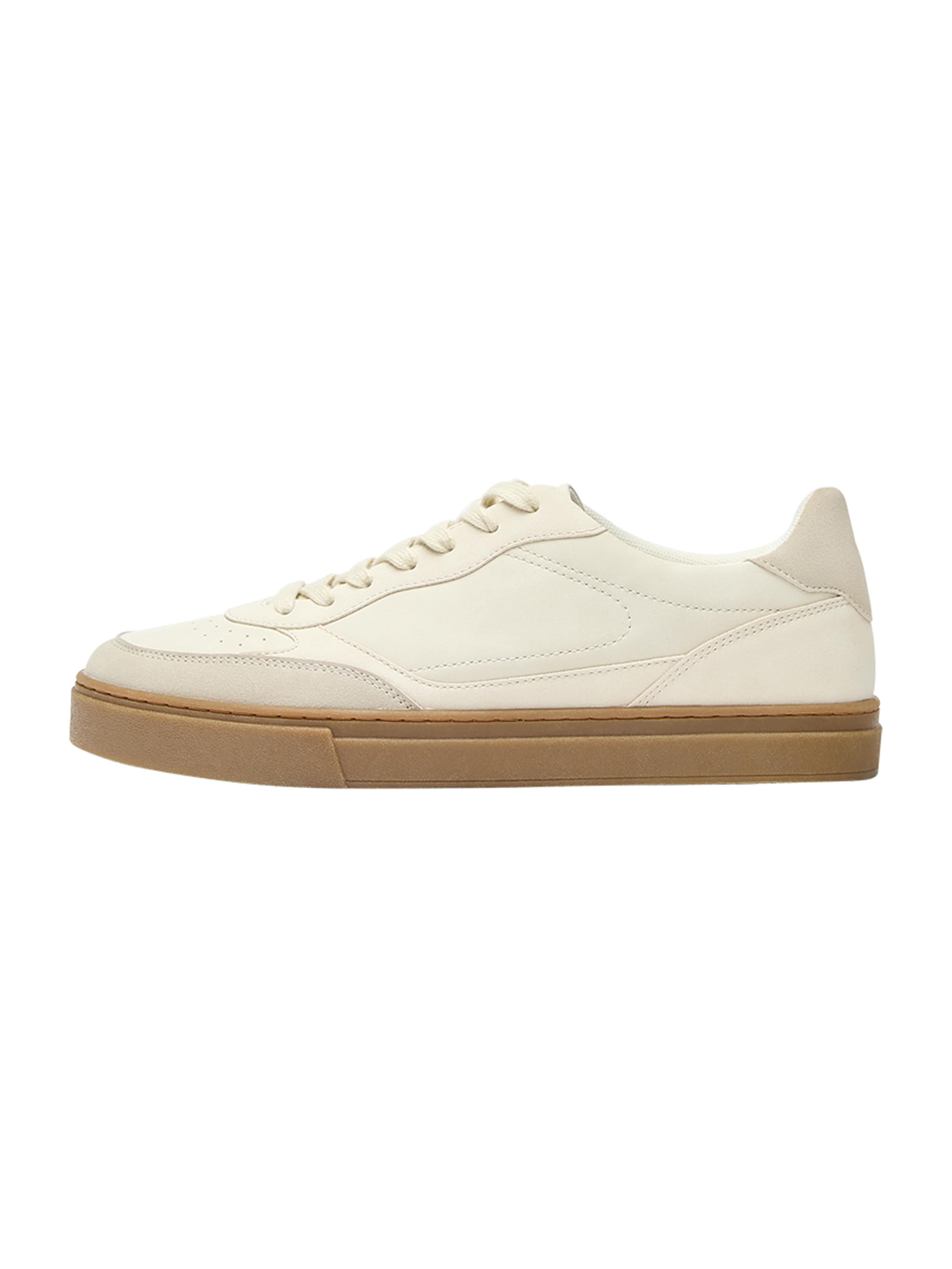 Baskets basses Pull&amp;Bear en beige