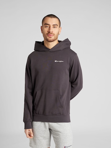 Sweat-shirt Champion Authentic Athletic Apparel en gris : devant