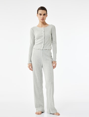 Koton Pyjamahose in Grau: Vorderseite