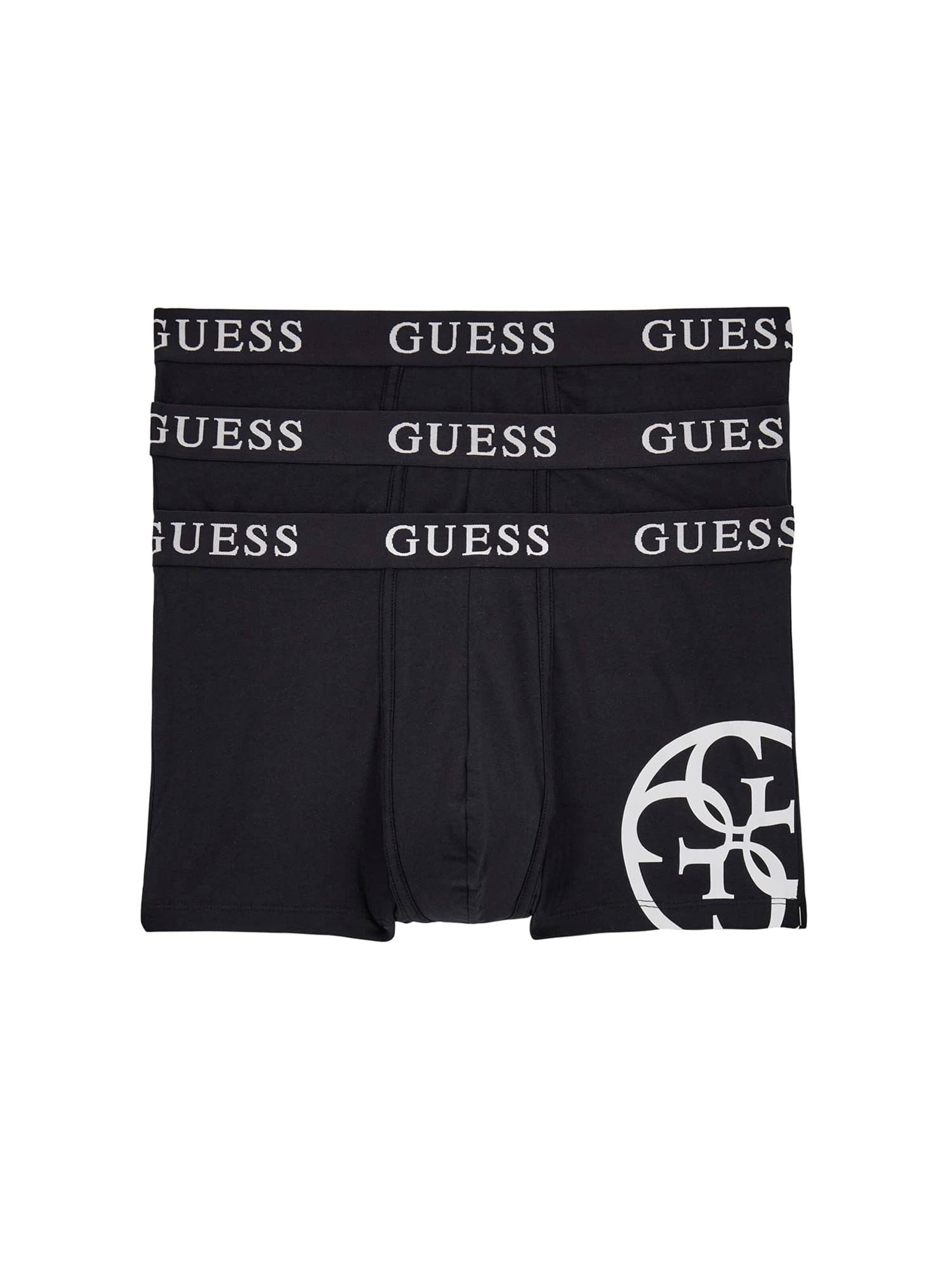 GUESS Boxer shorts in Black: front