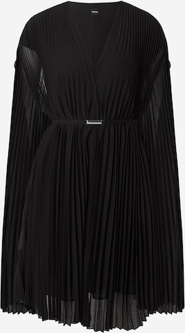 juoda BOSS Kokteilinė suknelė: priekis