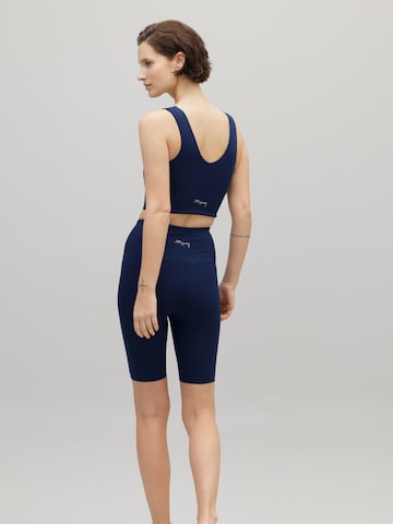Hey Honey Bustier Sport-BH in Blau