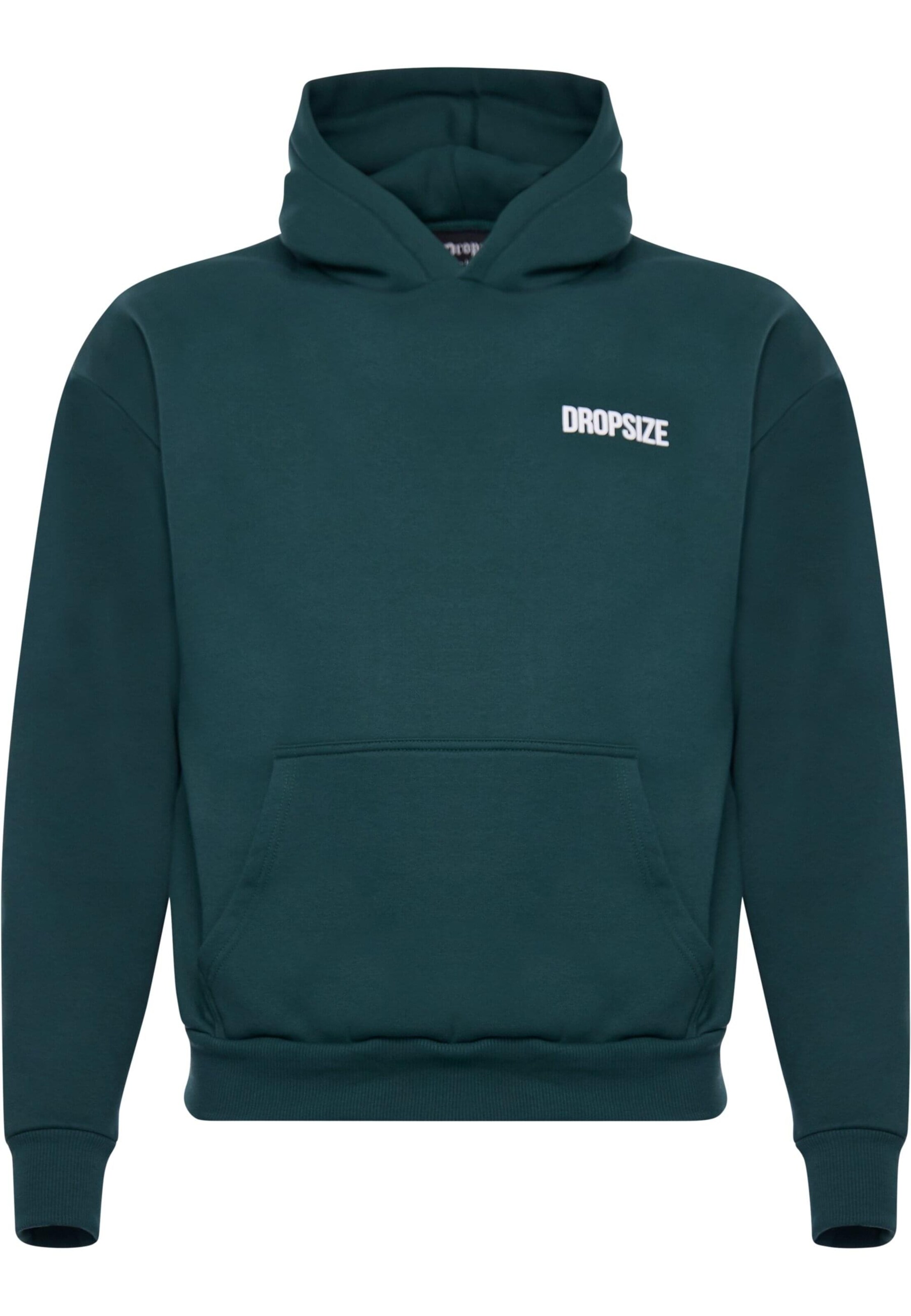 Dropsize Sweatshirt in Groen: voorkant