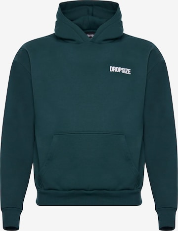 Sweat-shirt Dropsize en vert : devant