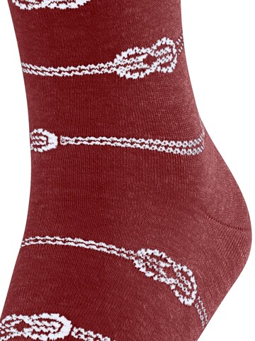 FALKE Socken 'Sailing Rope'‌ in Rot