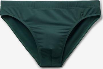 CALZEDONIA Swim Trunks 'Rio' in Green: front