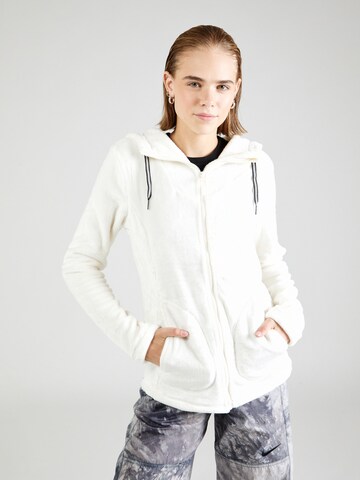 ROXY Athletic fleece jacket 'TUNDRA' in Beige: front