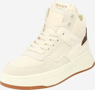 GANT High-Top Sneakers 'Yinsy' in Beige: front