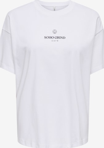 ONLY Футболка в Белый: спереди