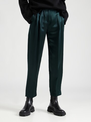 Regular Pantalon à plis Banana Republic en vert : devant