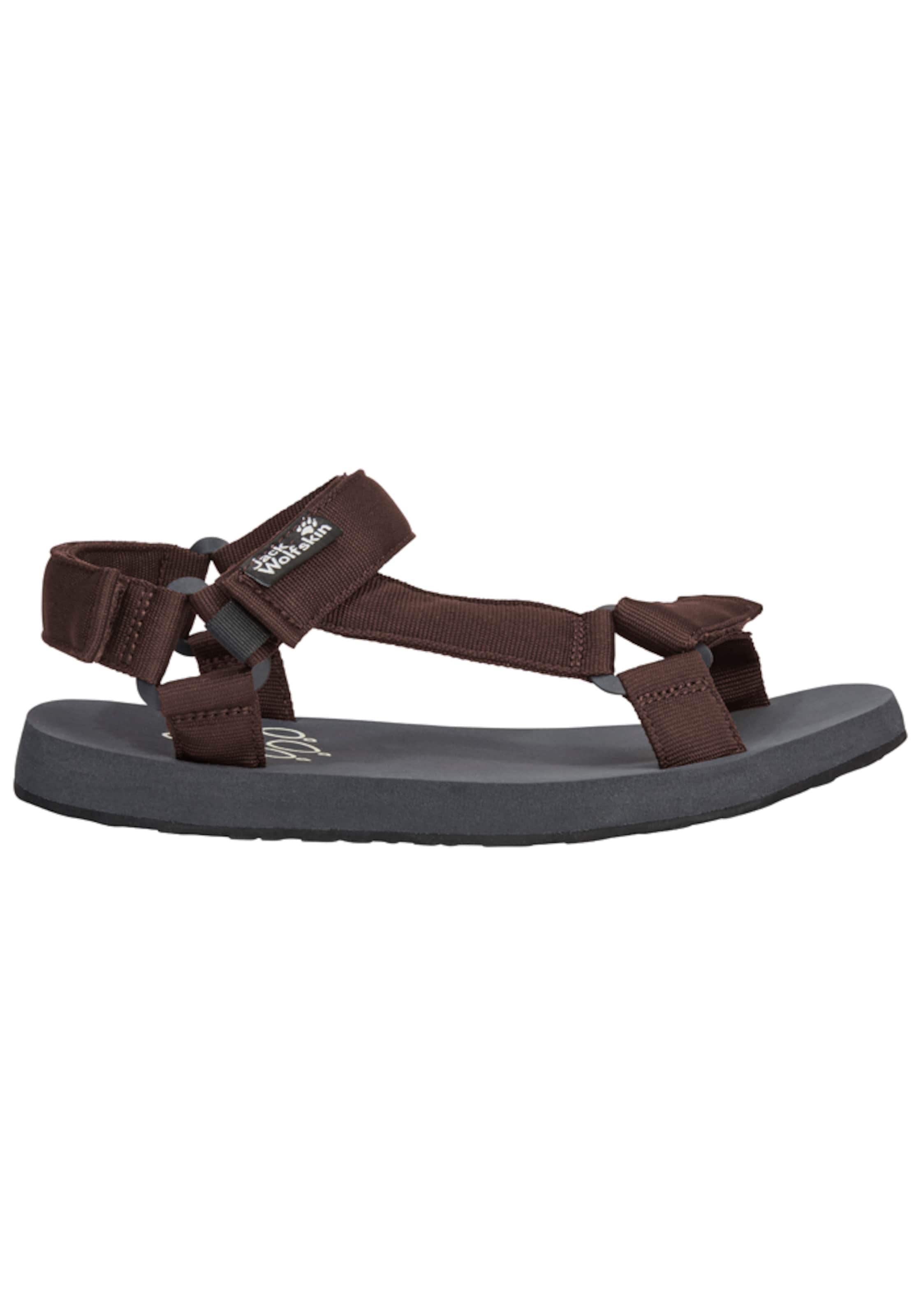 JACK WOLFSKIN T-Bar Sandals in Brown