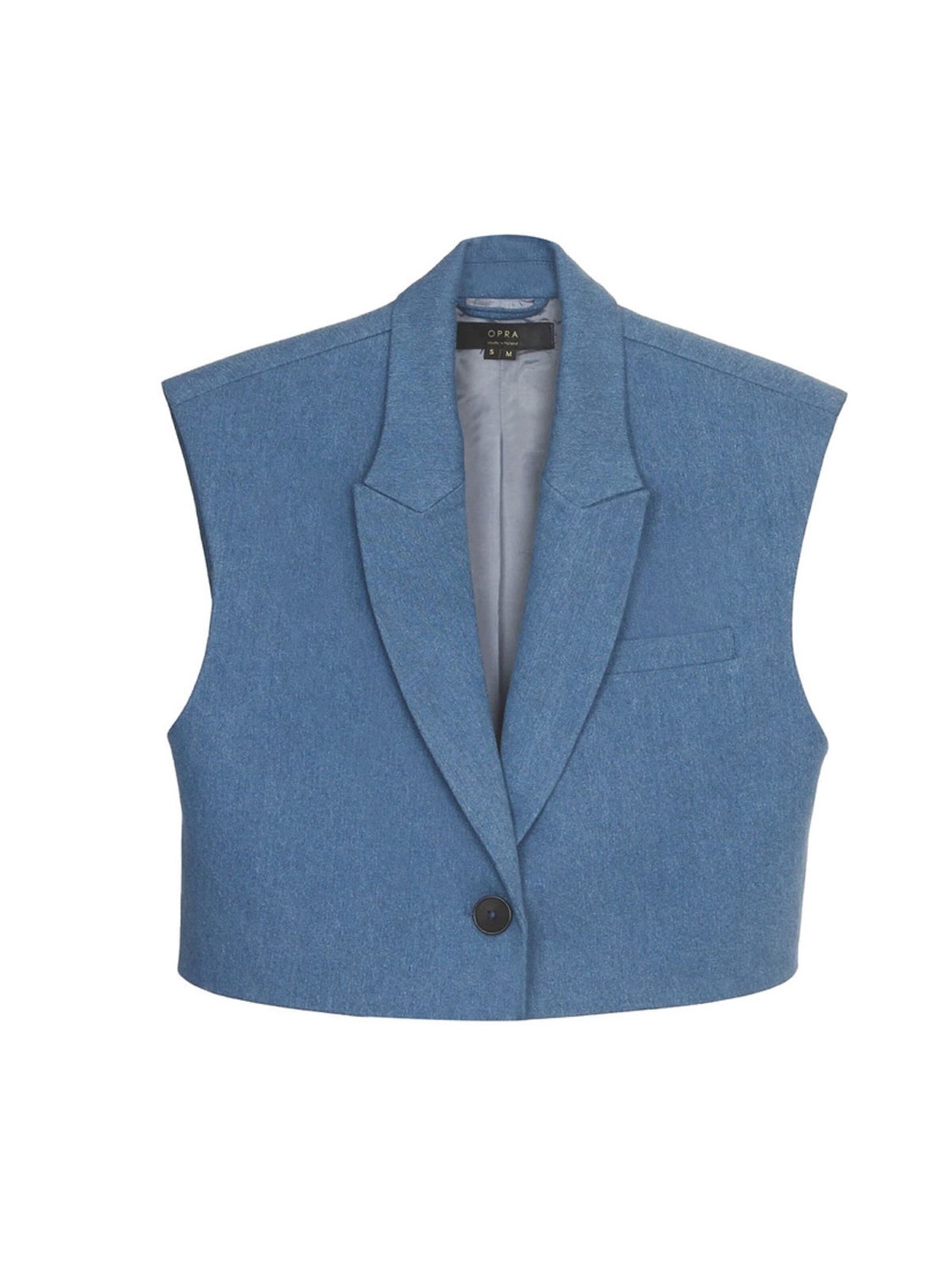 OPRA Vest 'Opra Kamizelka Basima Indigo' in Blue: front