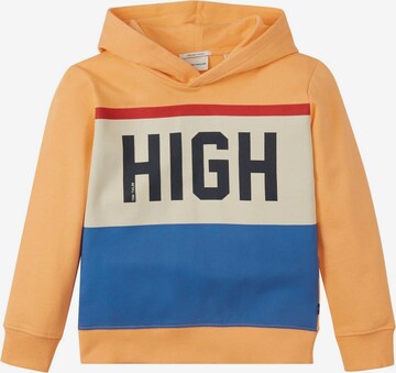 TOM TAILOR Sweatshirt in Oranje: voorkant