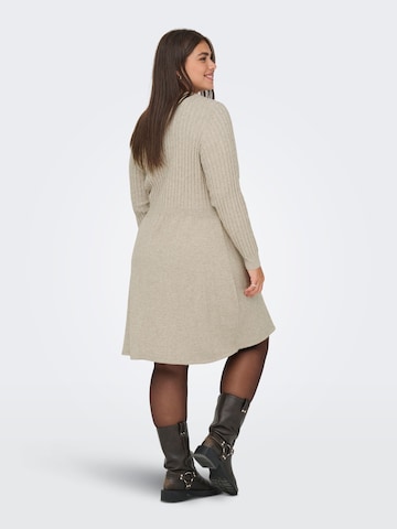 Robes en maille 'CARFia' ONLY Carmakoma en marron