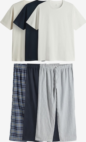 mėlyna The Set Ilga pižama: priekis