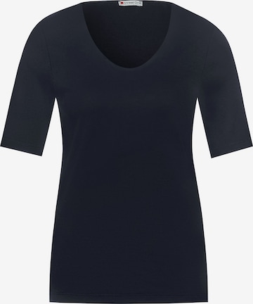 STREET ONE Shirt in Blauw: voorkant