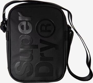 Superdry Crossbody Bag in Black: front