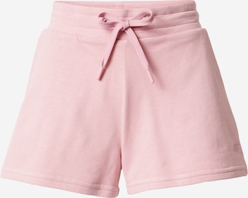 4F regular Παντελόνι φόρμας σε ροζ: μπροστά