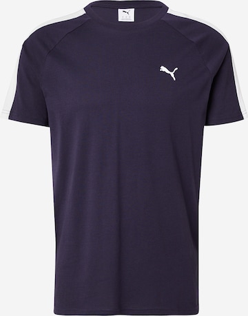 PUMA Футболка 'T7' в Синий: спереди