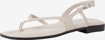 TAMARIS T-Bar Sandals in Beige: front